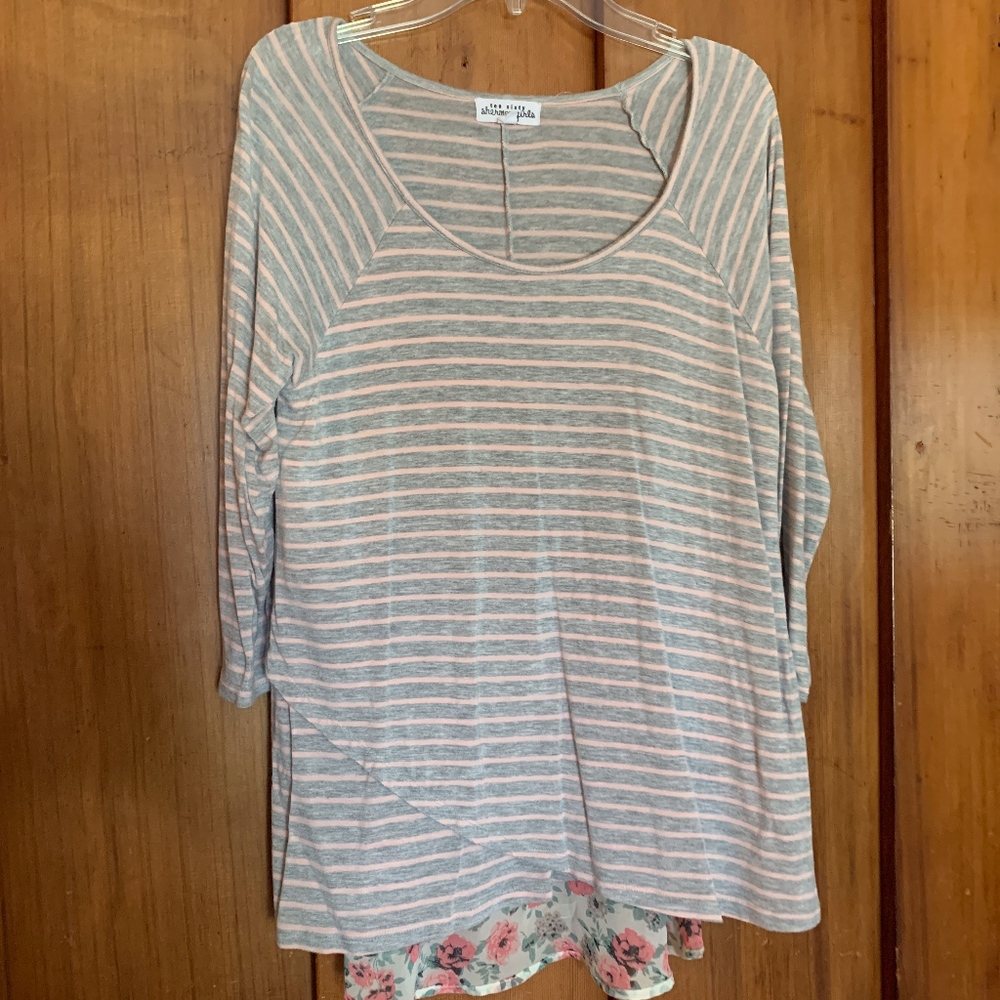 Ten Sixty Sherman 3/4 Sleeve Flowing Tee